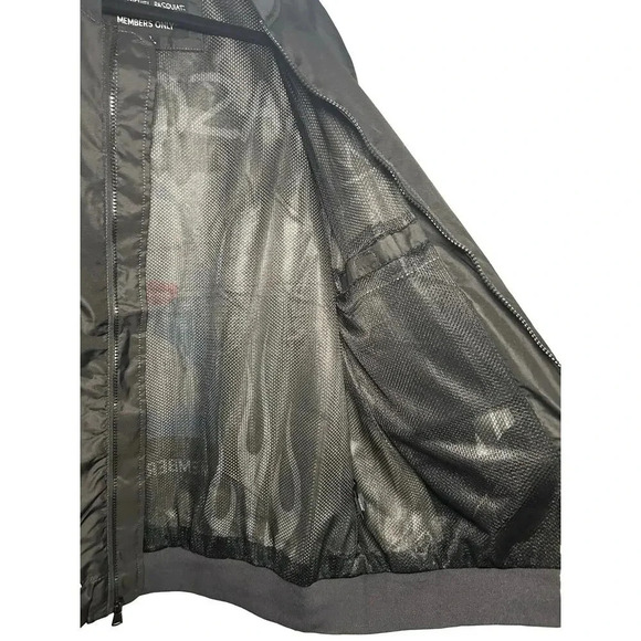 NWT Members Only Jean-Michael Basquiat Men’s Mona Lisa Aviator Windbreaker Large - Picture 7 of 7